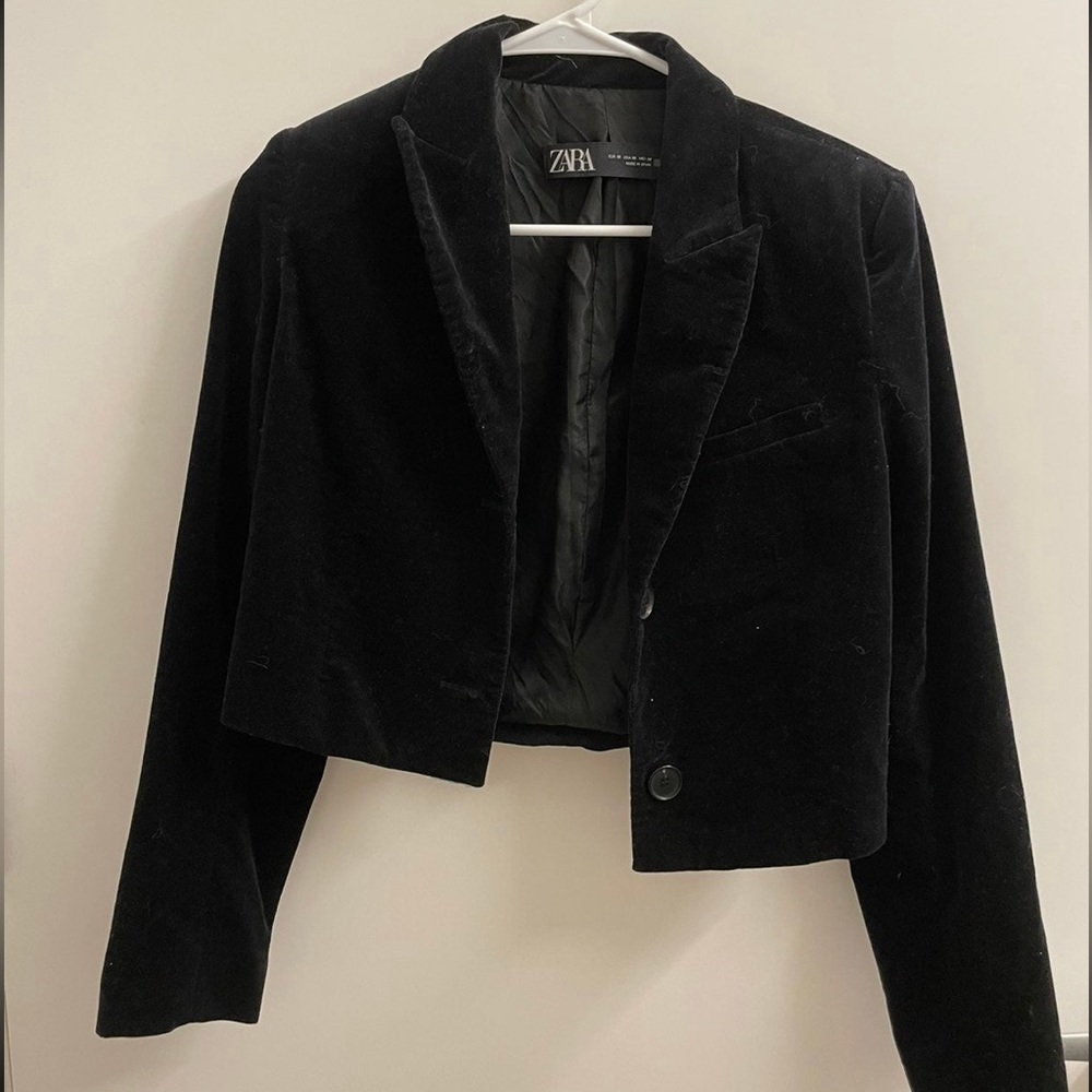 Zara Cropped Blazer